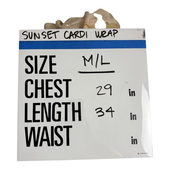 Anthropologie Daily Practice Painted Knit Cardigan – M/L - Picture 10 of 10